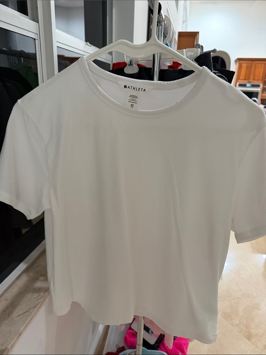 Athleta Tops - Athleta Men’s White Crewneck Short Sleeve Tee